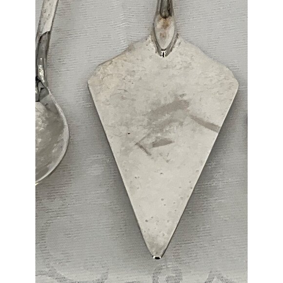 Holiday-Themed Serving Set With Santa Snowman & Tree Handles By International Si - Picture 6 of 8